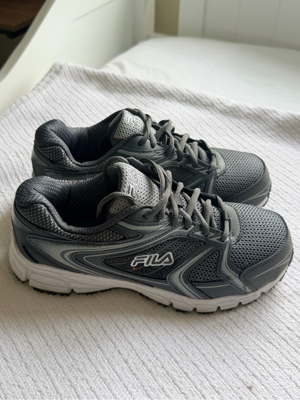 Fila Cool Max Steel Toe Work Shoes Size 7.5